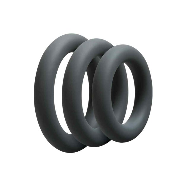 3 C-Ring Set Thick Slate