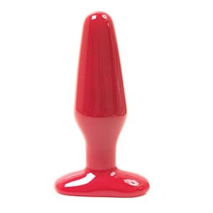 Doc Johnson Butt Plug Medium Analplug Rot ⌀ 4,1 cm