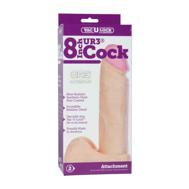 UR3 Cock - 8 Inch