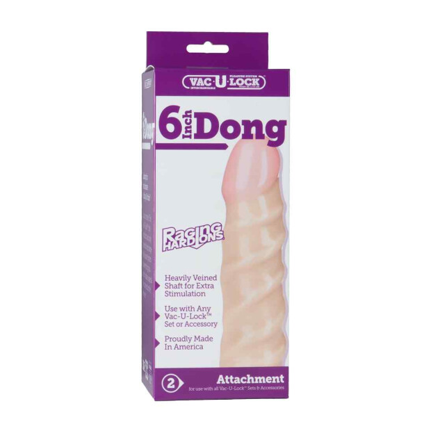Raging Hard-Ons Dong - 6Inch - White
