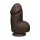 Fat D - 6 Inch with Balls - FIRMSKYN™ - Chocolate