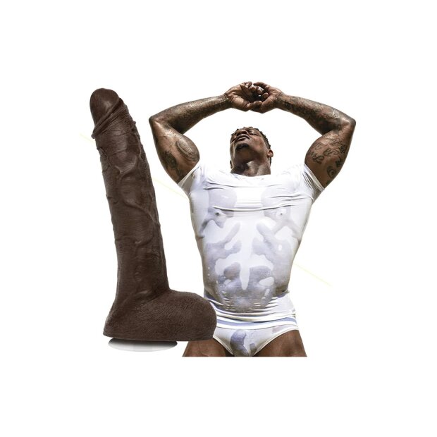 Doc Johnson Signature Cocks Jason Luv Dildo Marron 25,5 cm ⌀ 5,1 cm