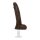 Doc Johnson Signature Cocks Jason Luv Dildo Marron 25,5 cm ⌀ 5,1 cm