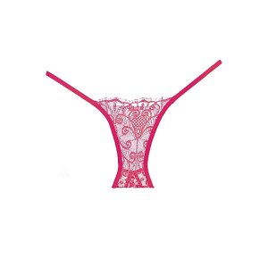 Adore Enchanted Belle Panty ( Crotchless ) - Hot Pink - OS