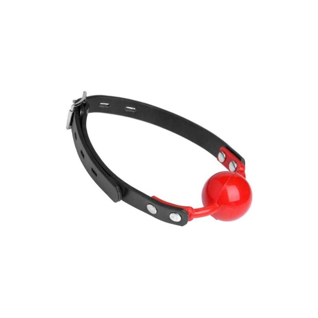 The Hush Gag Silicone Comfort Ball Gag - Red
