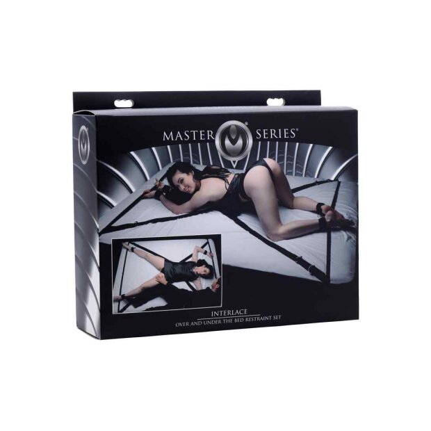 Master Series - Interlace Over and Under Bed Restraint Set
