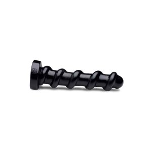 XR Brands Master Cock The Screw Dildo Schwarz 31,8 cm