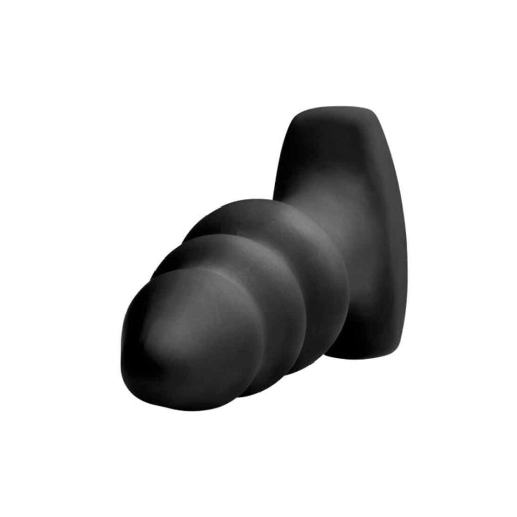 Model I Rippled Rimming Plug - Black, 98,95 Model I Rippled Rimming Plug - Black, 98,95