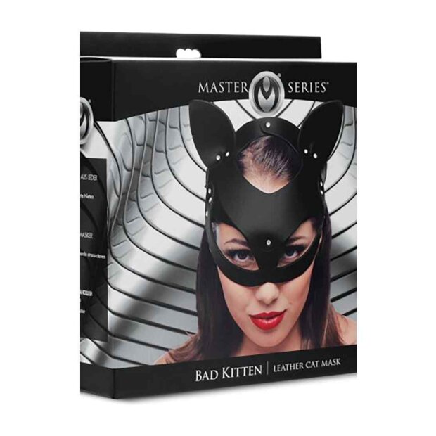 MS Bad Kitten Leather Cat Mask