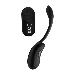 XR Brands UC Silicone Vibrating Pod Vibro-Ei Schwarz