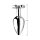 XR Brands Booty Sparks Lucky Clover Gem Small Analplug Silber ⌀ 3,2 cm