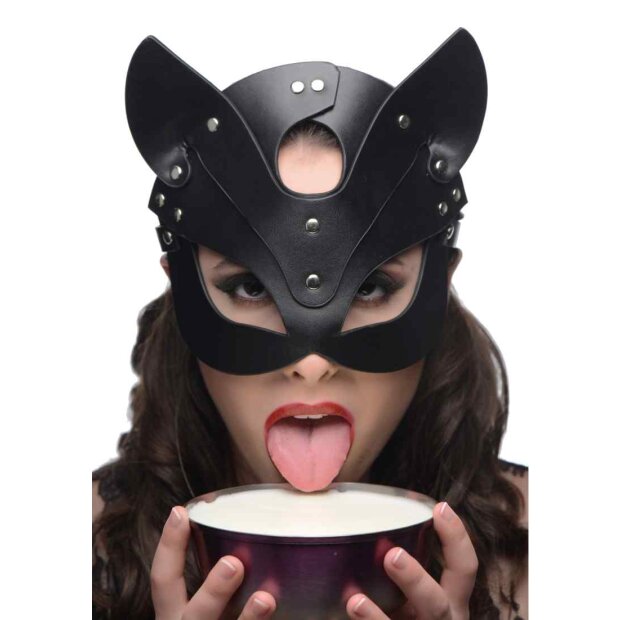 Master Series Naughty Kitty Cat Mask - Black