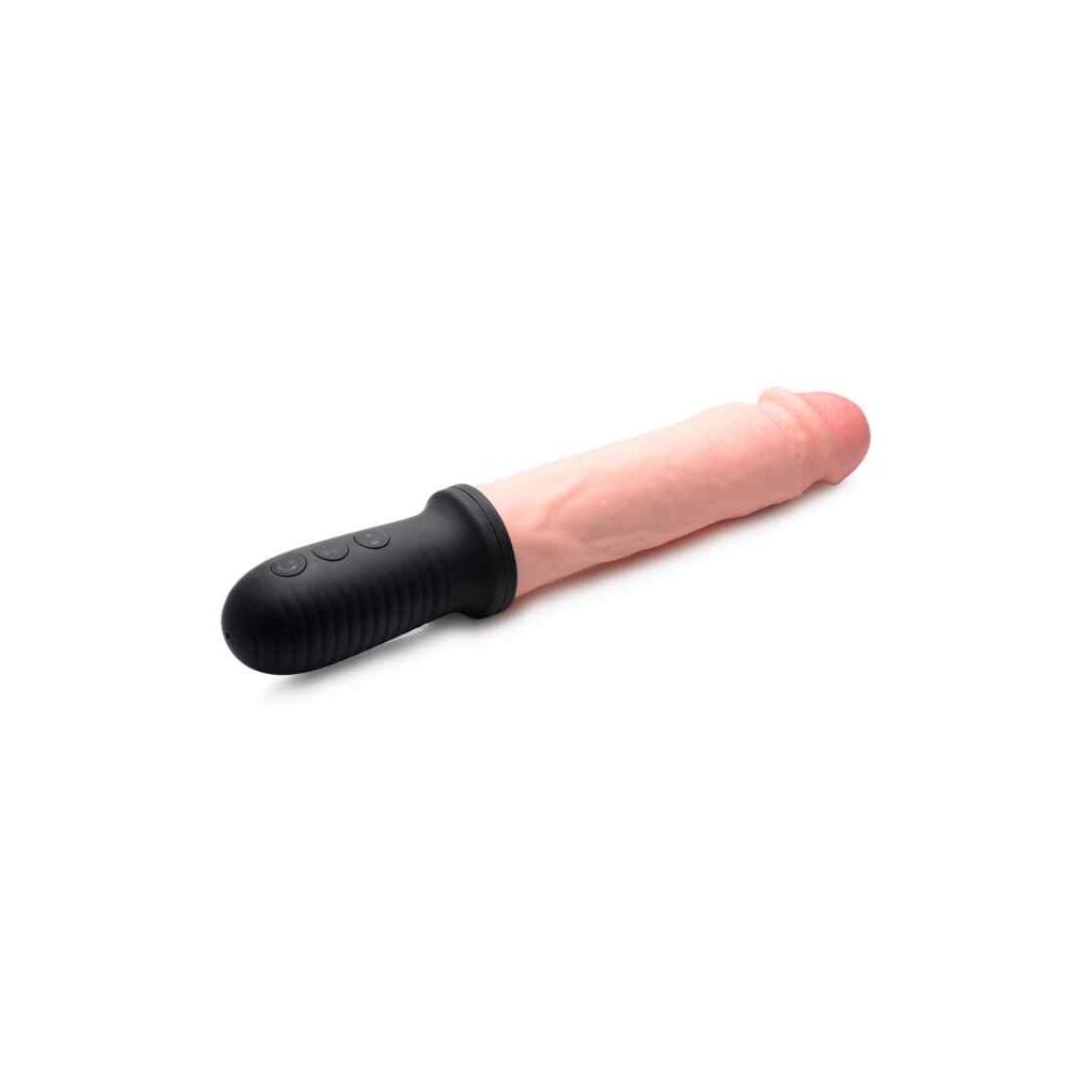8X Auto Pounder Vibrating and Thrusting Dildo