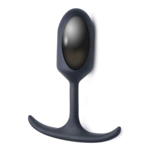 Premium Silicone Weighted Anal Plug - Medium