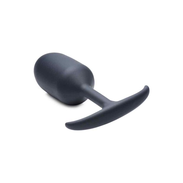 Premium Silicone Weighted Anal Plug - XL