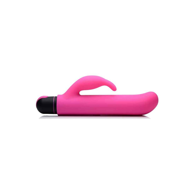 XR Brands XL Bullet Rabbit Silicone Sleeve Vibrator Pink 23,6 cm