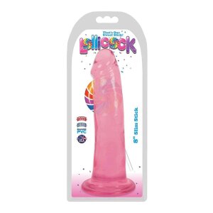 8 Inch Slim Stick Cherry Ice Pink