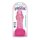 Curve Toys Slim Stick with Balls Cherry Ice Pink Dildo 16,5 cm