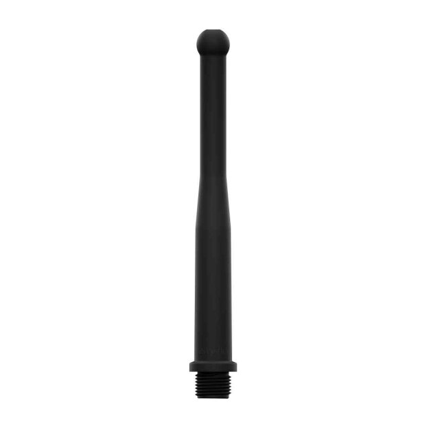 Perfect Fit Ergoflo Silicone Flex Tip Spezialdildo Schwarz 21,6 cm