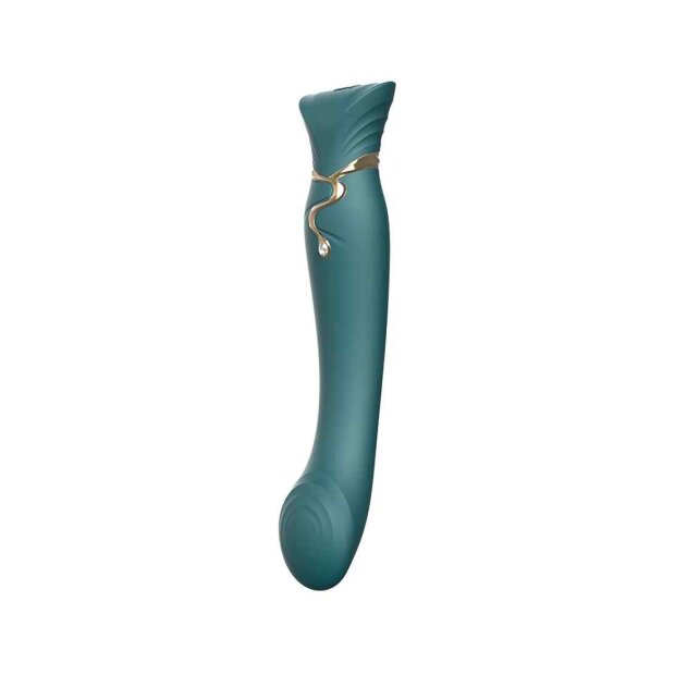 Zalo Queen G-Spot Vibe Jewel Vibrator Grün