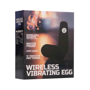 Wireless vibrating egg Black