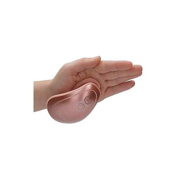 Hands  free Suction & Vibration Toy Rose Gold