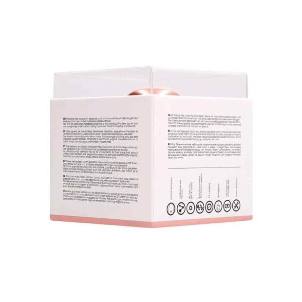 Hands  free Suction & Vibration Toy Rose Gold