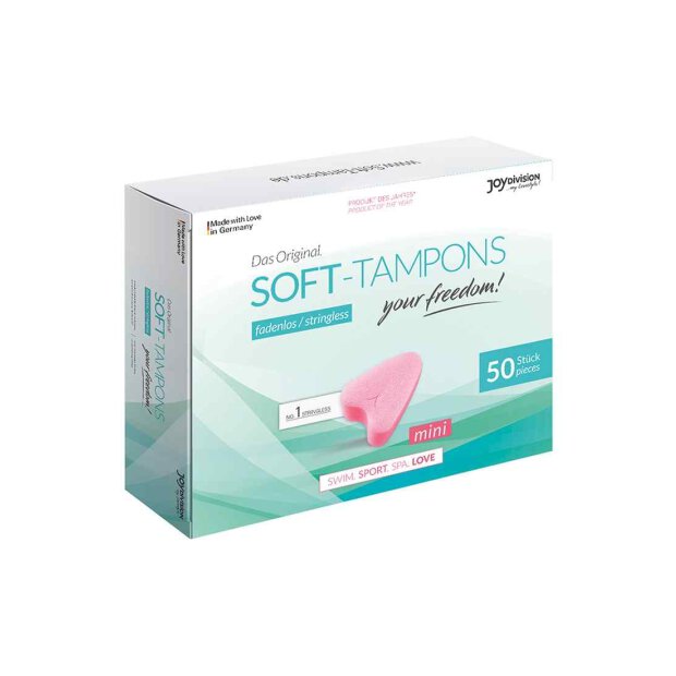 Soft-Tampons Mini Box of 50