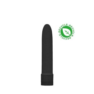 Shots Biodegradable Vibrator Schwarz 14 cm ⌀ 2,8 cm