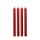 Shots grandes bougies de cire Teasing 4 pièces rouge