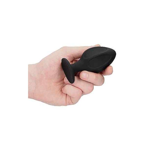 Shots - Ouch! Diamond Shape Butt Plug Set Analplug Schwarz 3 Teilig