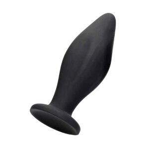 Shots - Ouch! Edgy Butt Plug Black Analplug Schwarz ⌀ 3,8 cm