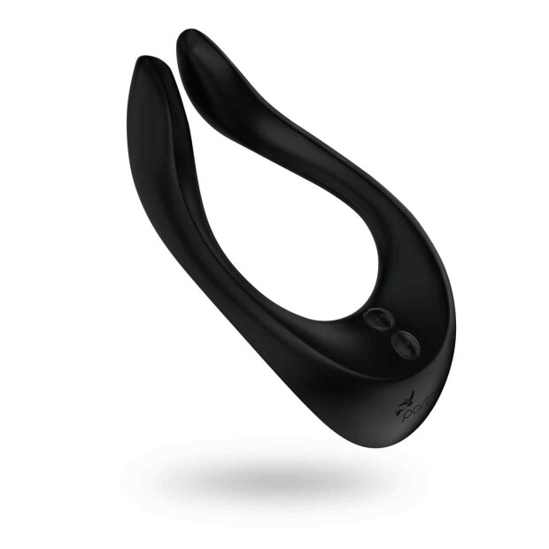 Satisfyer Endless Joy Multi Vibrator Paarvibrator Schwarz 13,5 cm