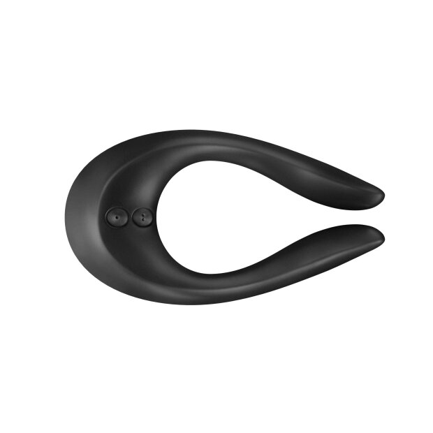 Satisfyer Endless Joy Multi Vibrator Paarvibrator Schwarz 13,5 cm