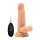 RealRock Vibrating Realistic Cock Vibrator Beige 15 cm ⌀ 3,2 cm
