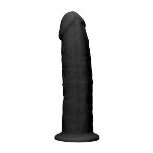 RealRock Silicone Dildo Without Balls Realistisch Schwarz...