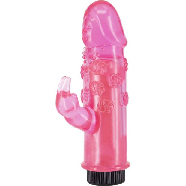 Mini Rabbit Vibrator - Hot Pink