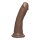 Doc Johnson Slim D Firmskyn Caramel Dildo Braun 16,5 cm