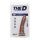 Doc Johnson Slim D Firmskyn Caramel Dildo Braun 16,5 cm