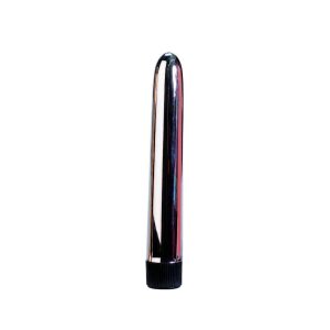 Sensuously Smooth Vibrator - 17cm - Silver