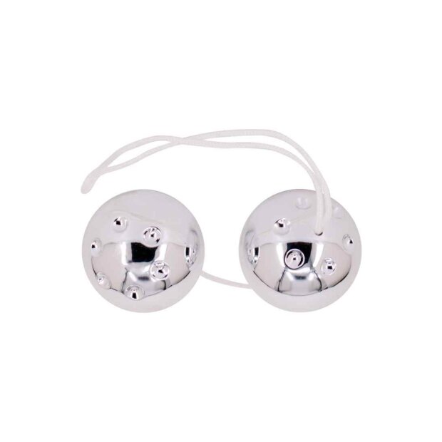 Metal Duo Balls - Silver