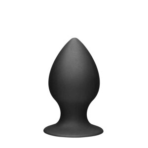 Tom of Finland Silicone Anal Plug Medium Schwarz ⌀ 5 cm