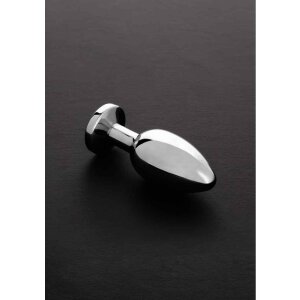 Shots Jeweled Butt Plug Aqua Blue Light Medium Analplug...