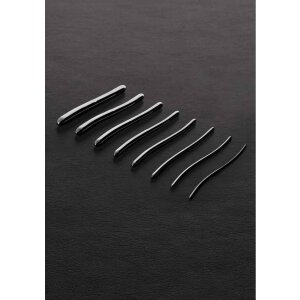 Hegar-Sound-Double End Dilator 8 Pieces Set Brushed Steel
