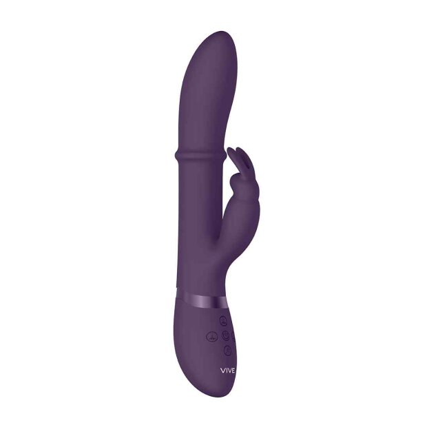 VIVE Halo Rabbit Vibrator Lila 24,5 cm ⌀ 4,3 cm