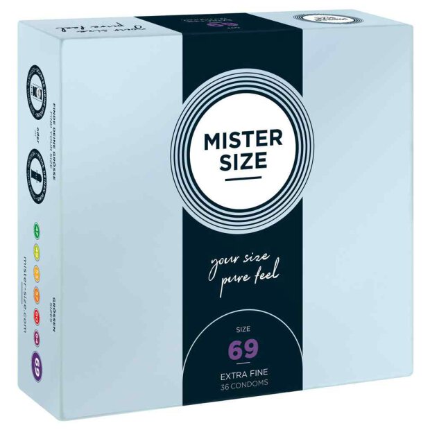 Mister Size 69mm pack of 36