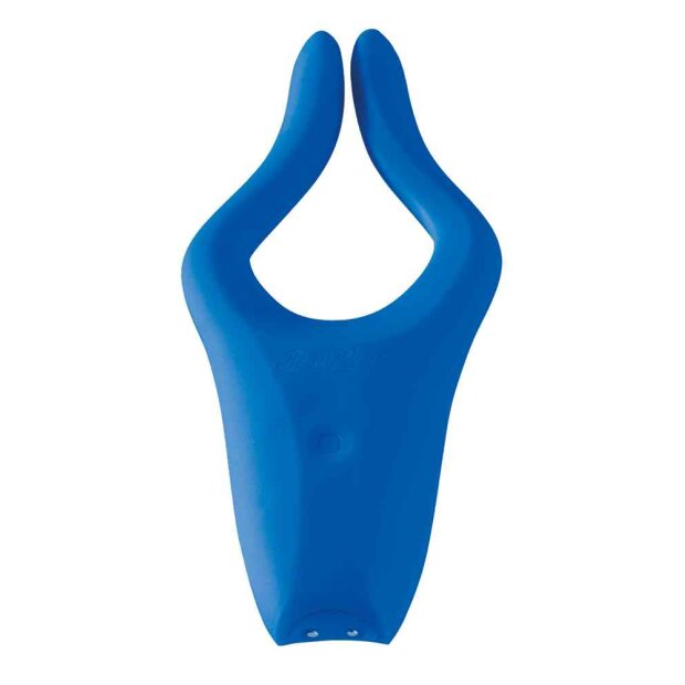 BeauMents Doppio young Paarvibrator Blau 12,9 cm ⌀ 3,5 cm