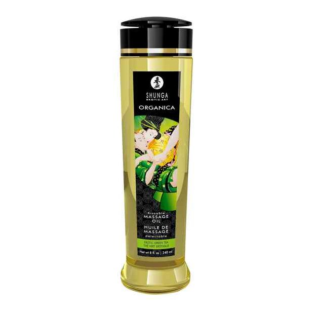 Shunga - Massage Oil Organica Exotic Green Tea 240 ml