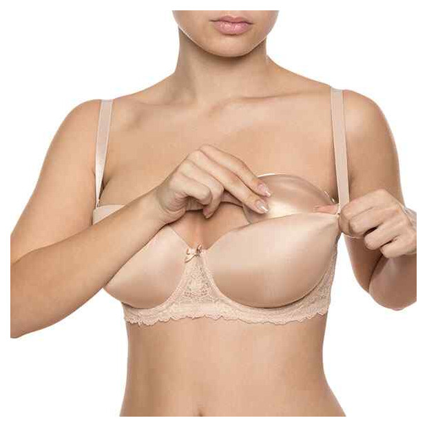 Bye Bra Half Push-Up Pads Clear