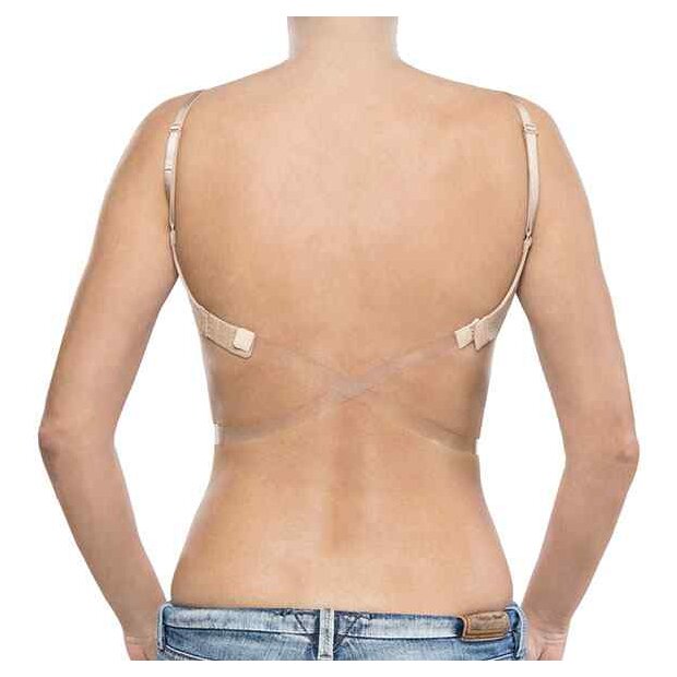 Bye Bra Transparent Low Back Strap Clear